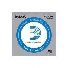 Струна D'ADDARIO PL0095 Plain Steel 0095